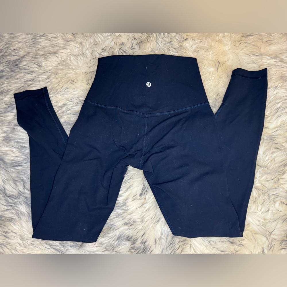 Lululemon Align Leggings 28" Navy Blue